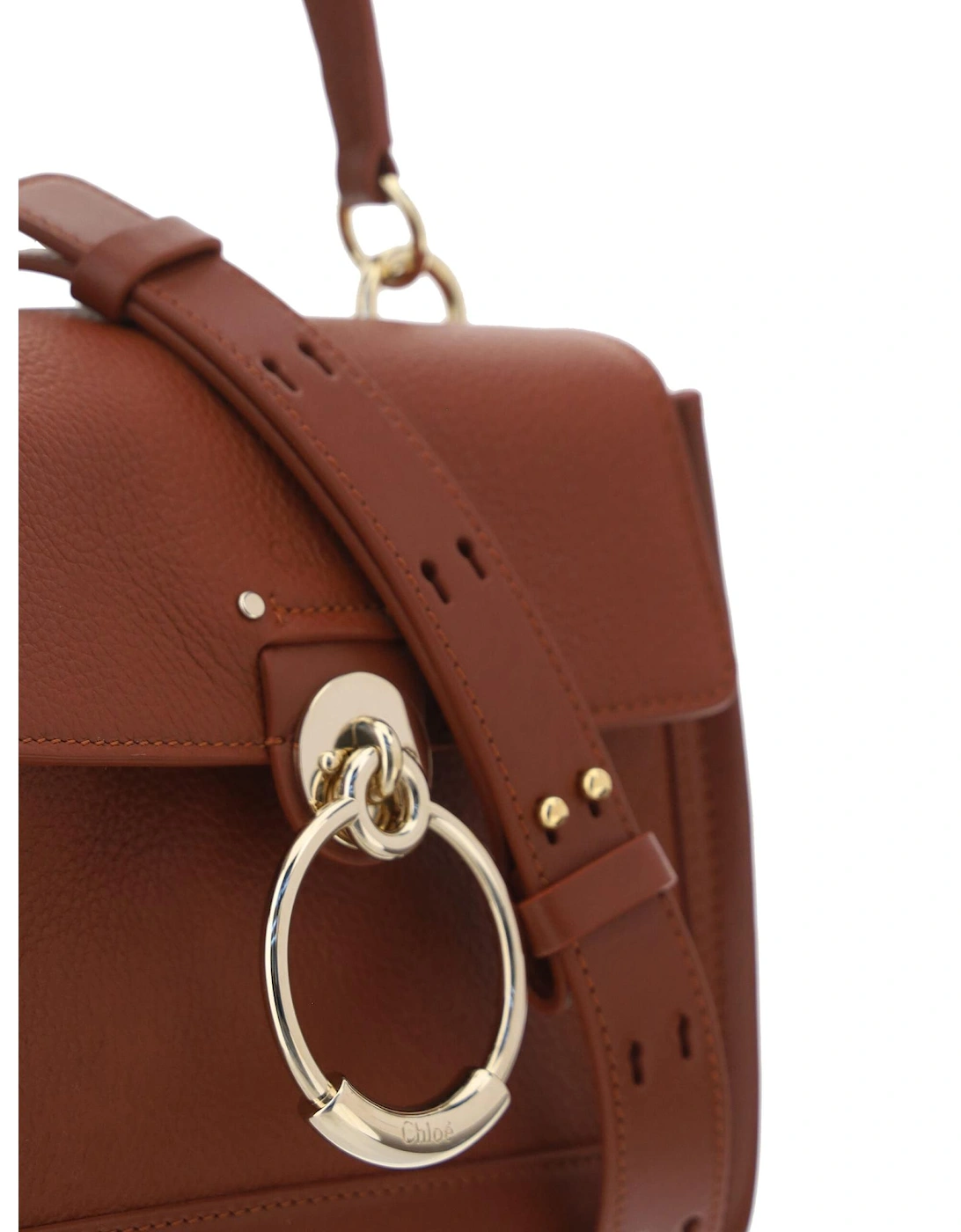 Tess Small Leather Handbag Women - Brown