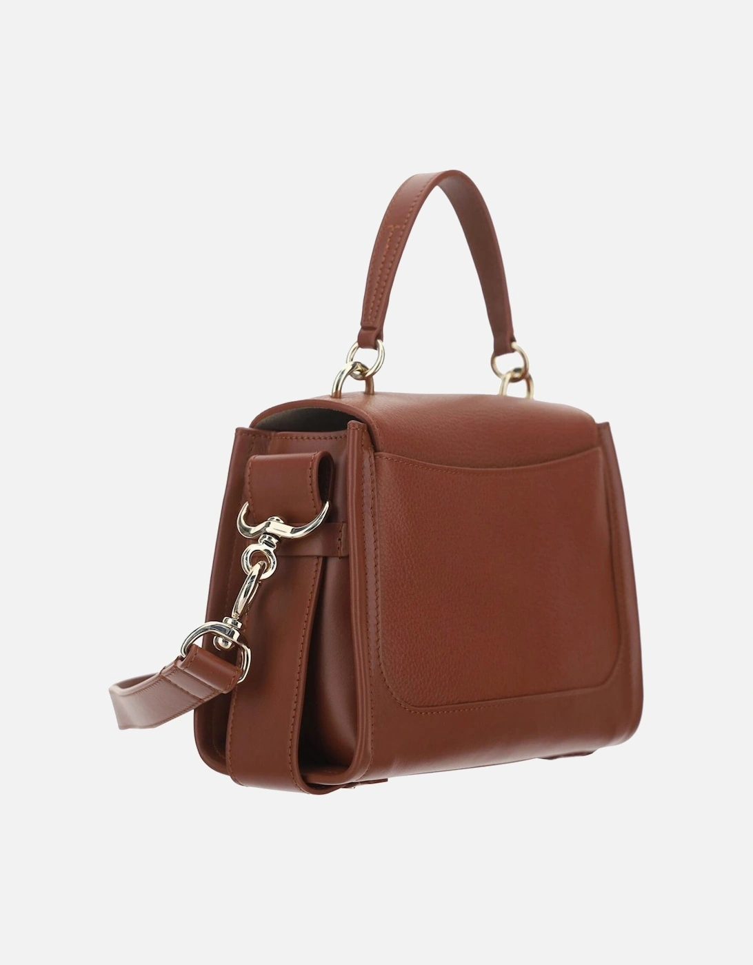 Tess Small Leather Handbag Women - Brown