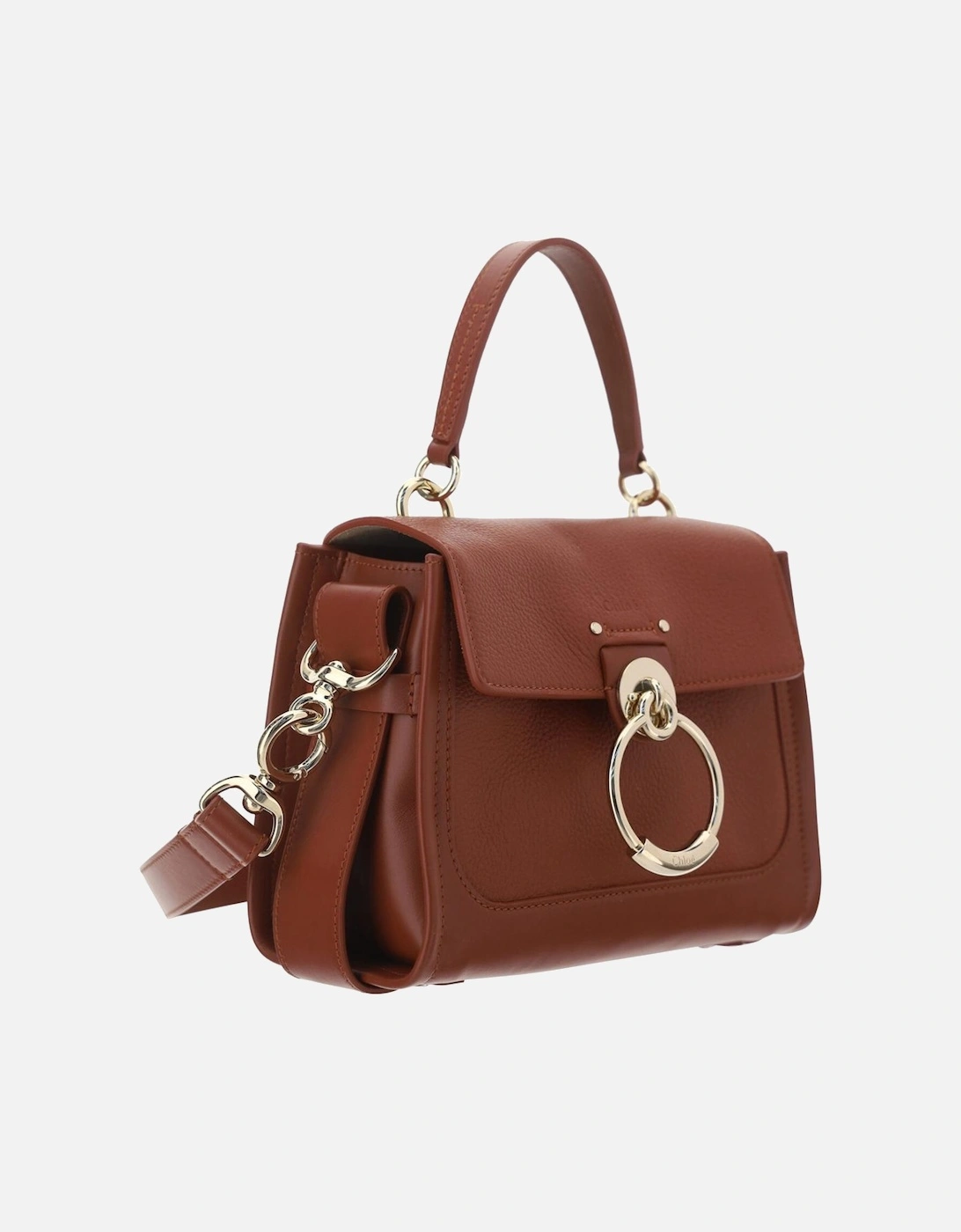 Tess Small Leather Handbag Women - Brown