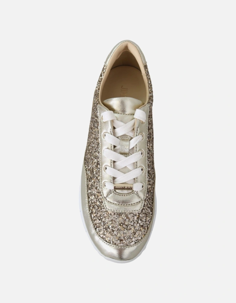 Razzle Sneaker Gold Glitter Women