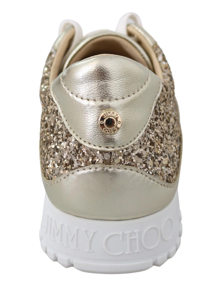 Razzle Sneaker Gold Glitter Women