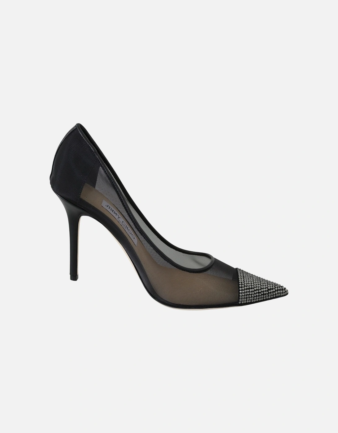 Romy Mesh Pumps Crystalembellished Heels Women - Black, 7 of 6