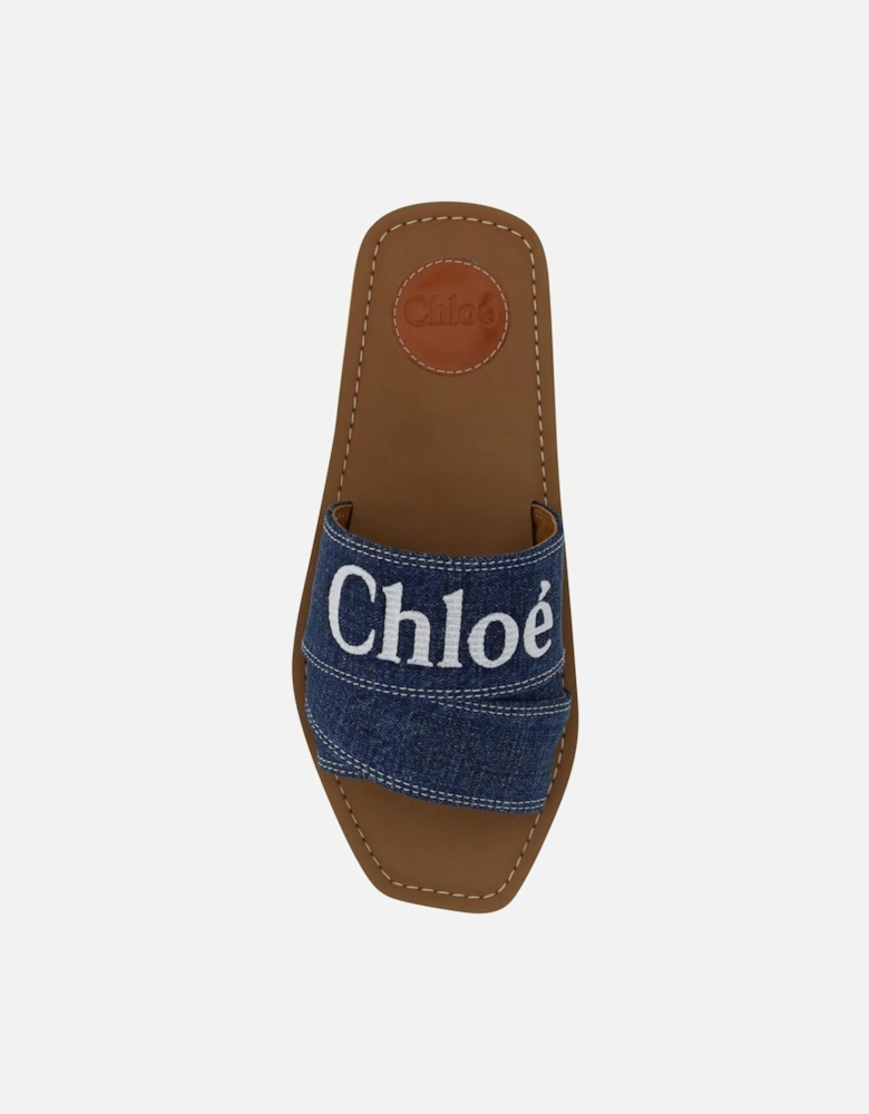 Denim Slides CHC23A188FR Women - Blue Sandals