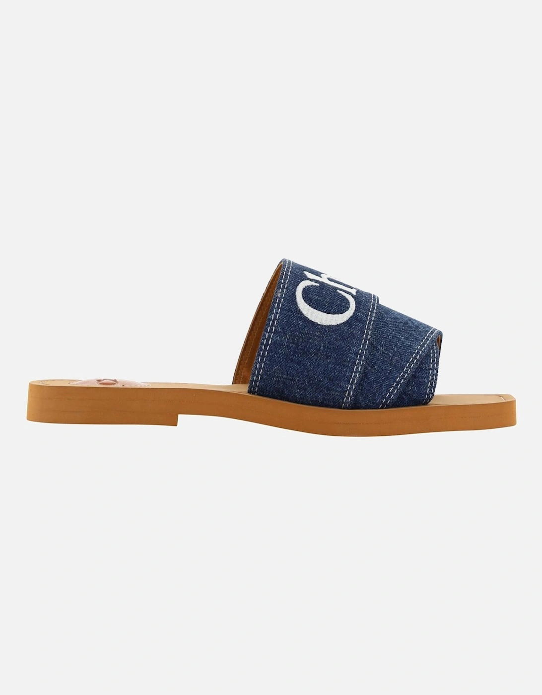 Denim Slides CHC23A188FR Women - Blue Sandals, 5 of 4