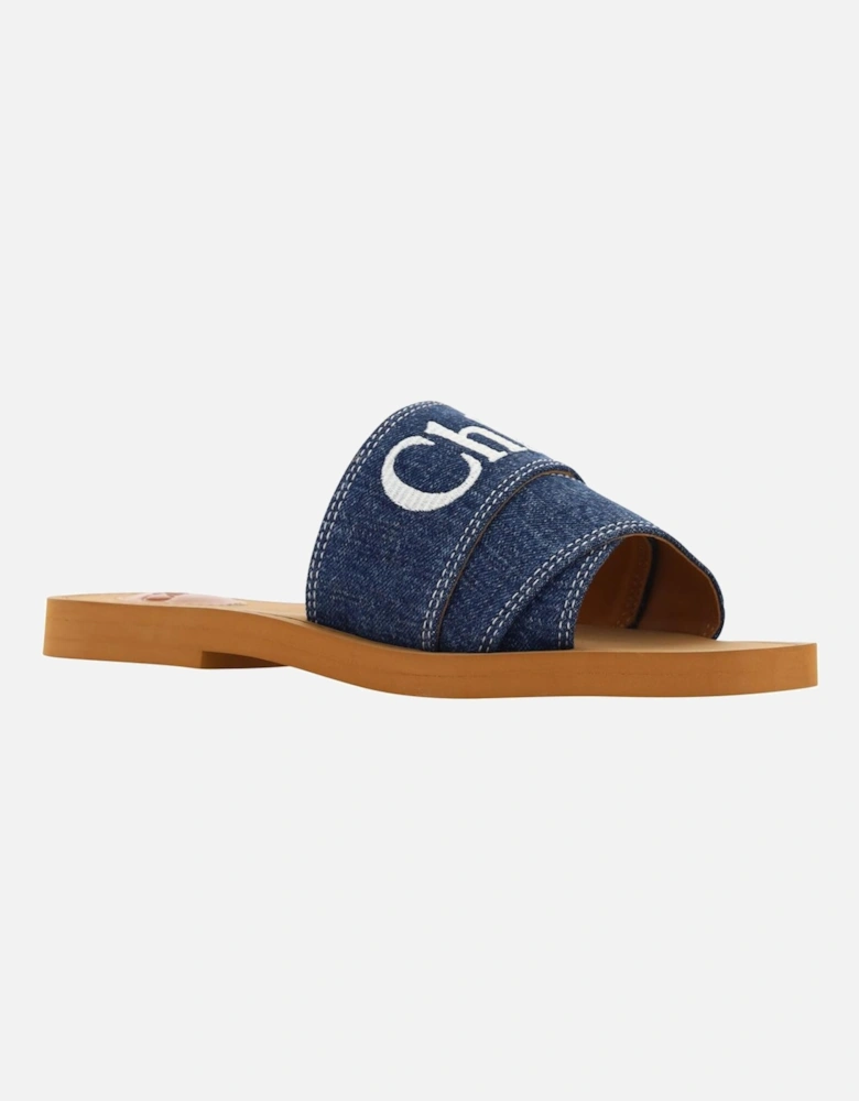 Denim Slides CHC23A188FR Women - Blue Sandals