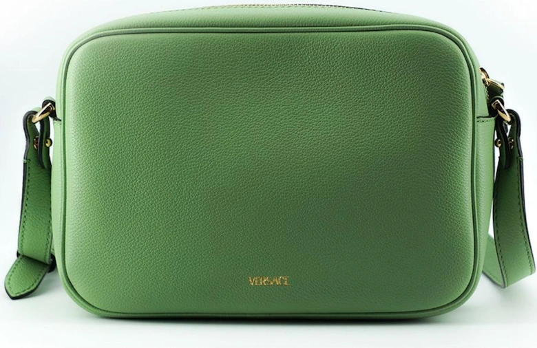 Medusa Crossbody Green Leather Bag Women Shoulder Bags