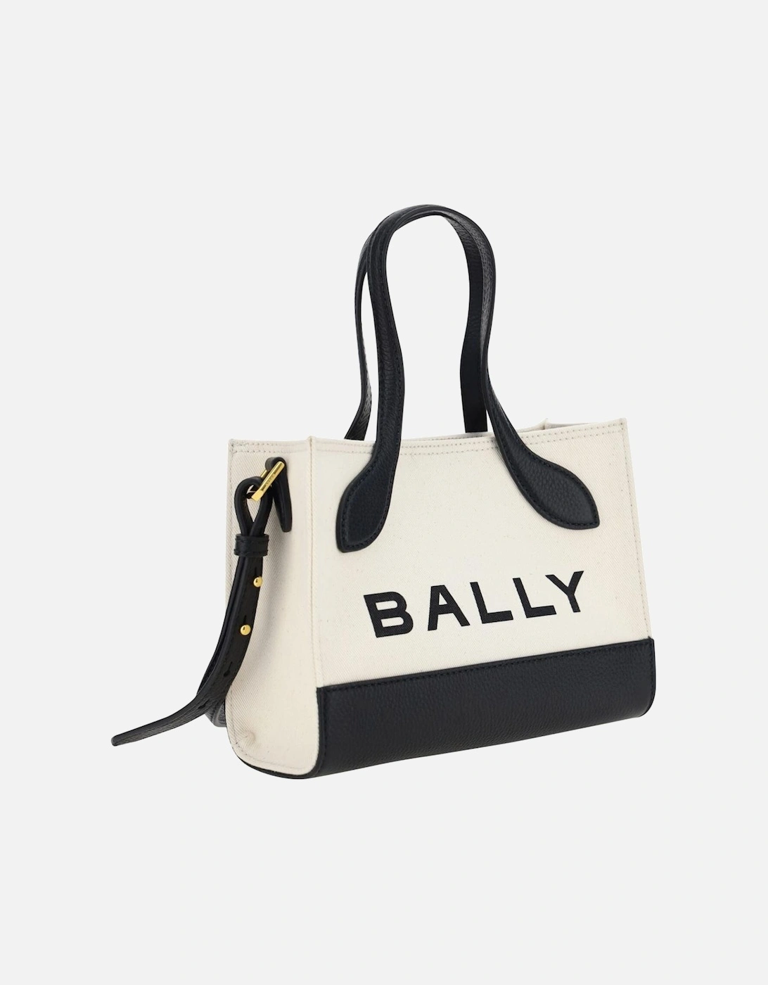 mall Tote Bag Logo Canva tyle Women - Black And White Handbags