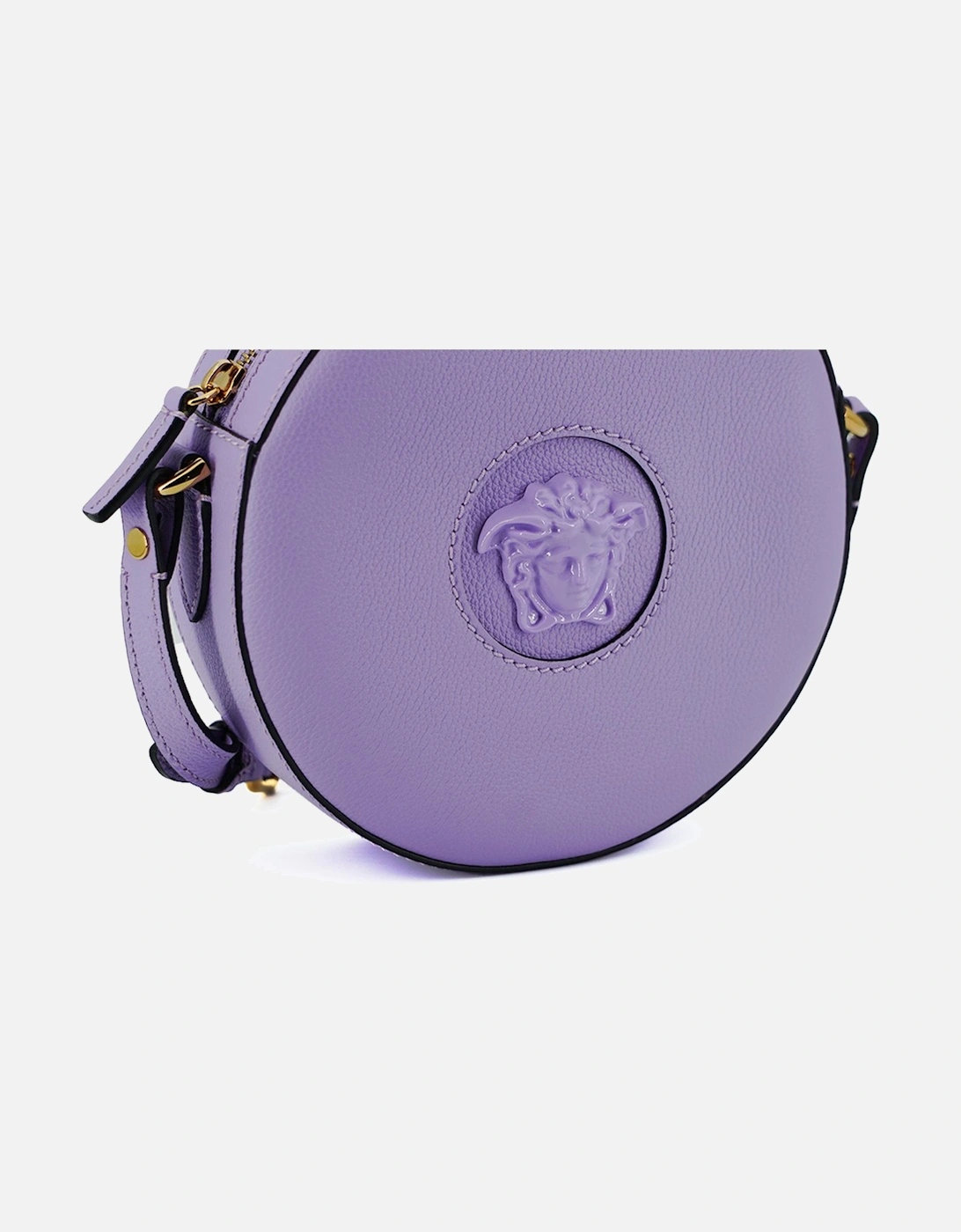 La Medusa Round Crossbody Women - Purple Shoulder Bags