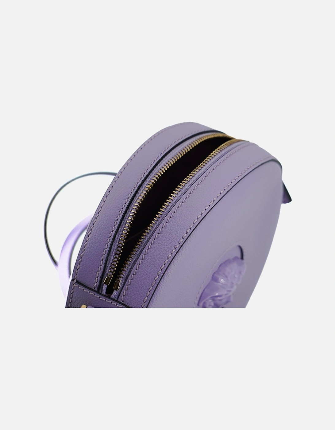 La Medusa Round Crossbody Women - Purple Shoulder Bags