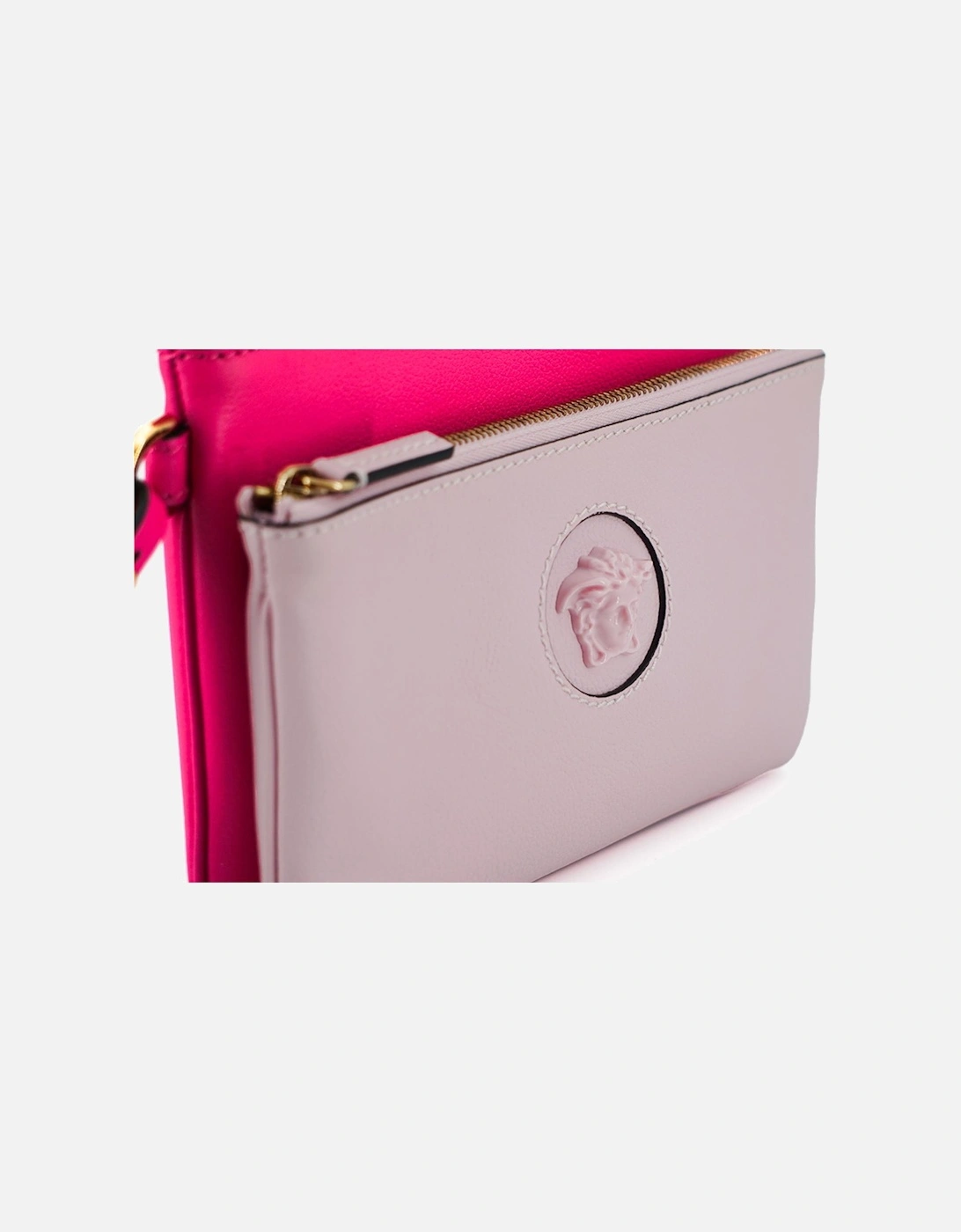 Medusa Pouch TwoTone Clutch Women - Pink Handbags