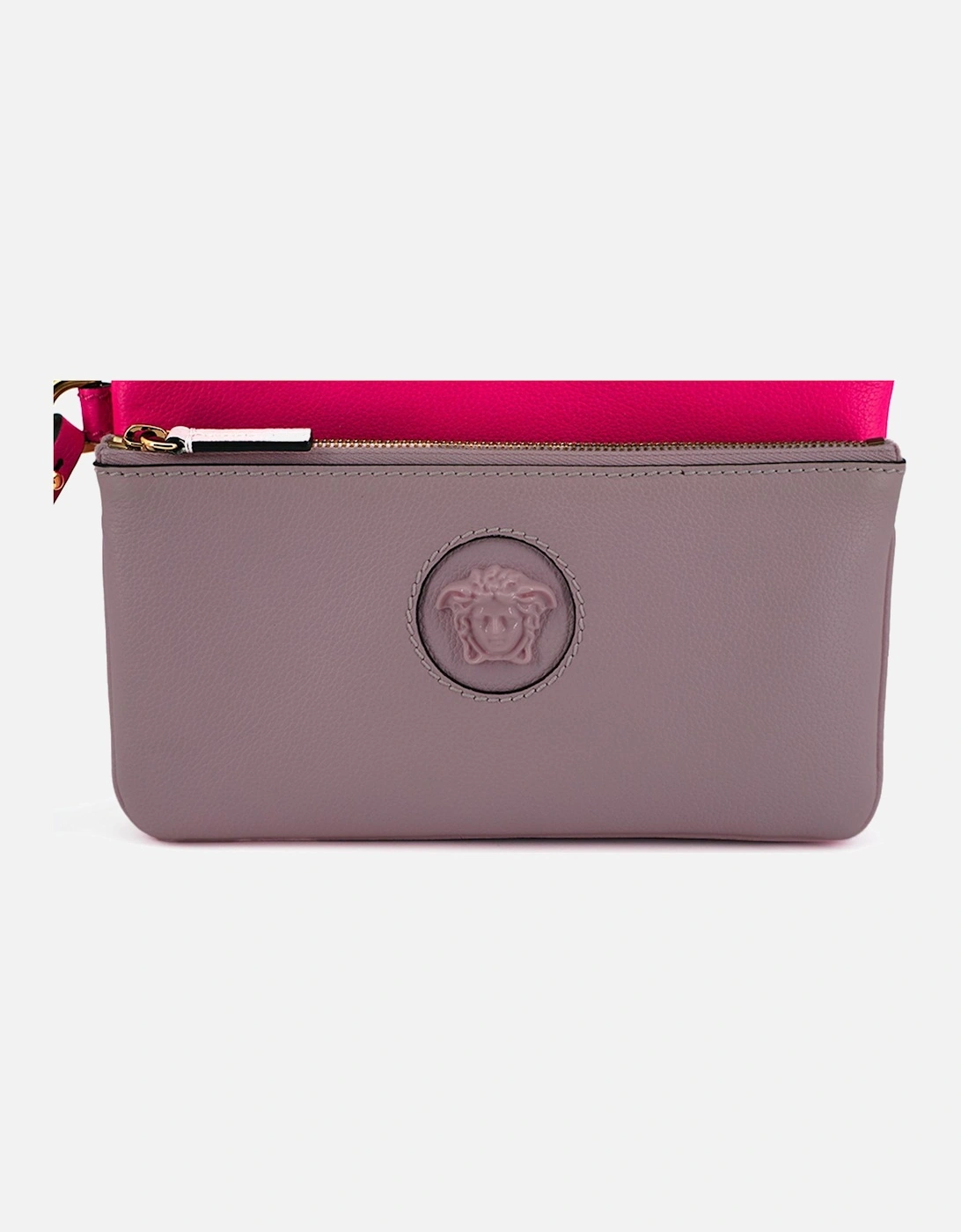 Medusa Pouch TwoTone Clutch Women - Pink Handbags