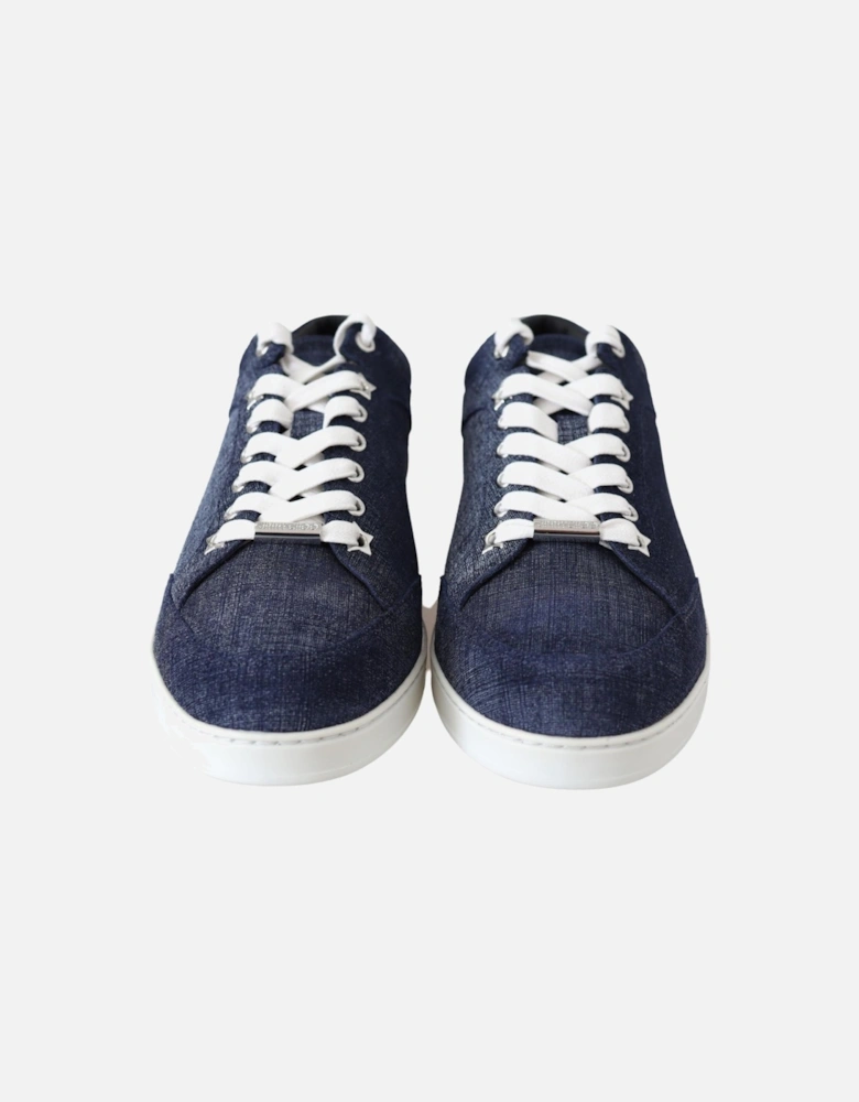 Romy Denim Sneakers Casual Style Women - Blue