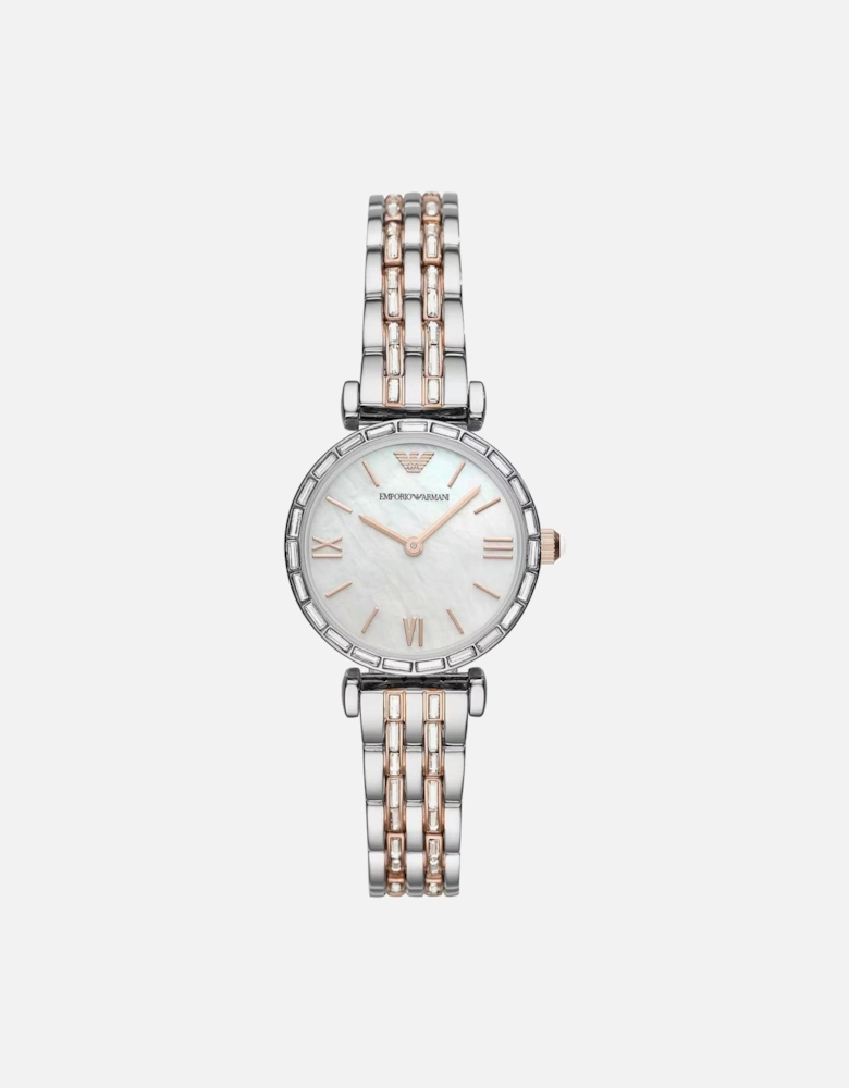 T-Bar Collection Stainless Steel Womens Watch - Silver Watches
