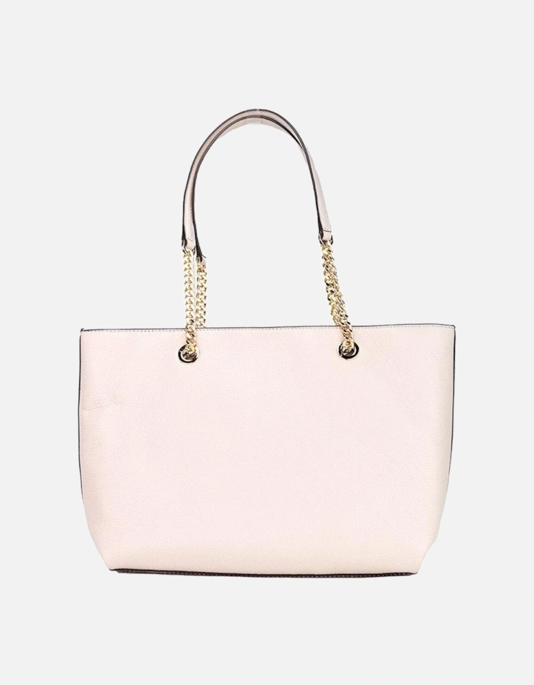 Jet Set Item Chain Tote Bag Women - Powder