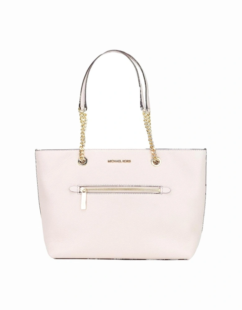 Jet Set Item Chain Tote Bag Women - Powder