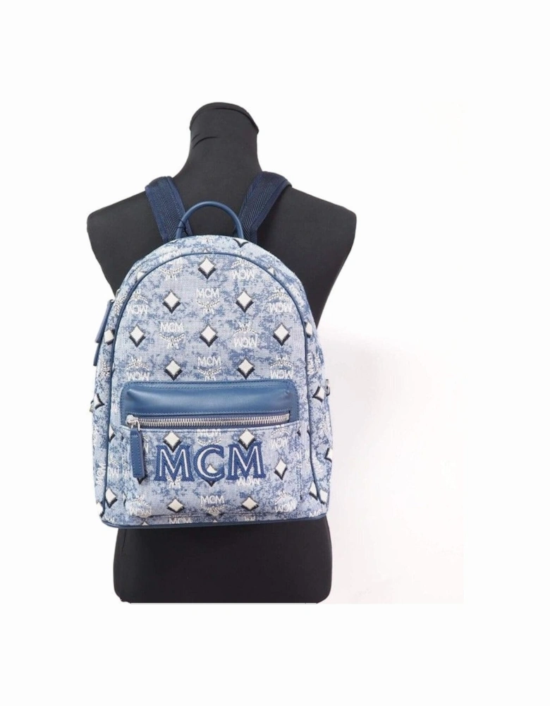 Patricia Mini Backpack Blue Denim Women