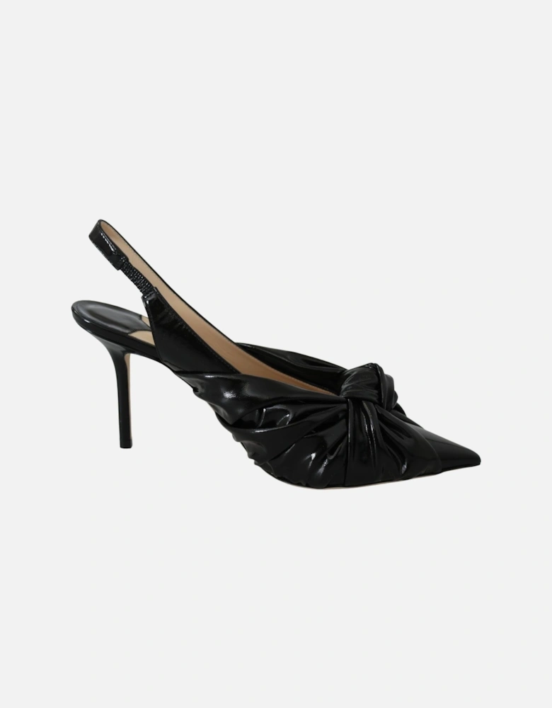 Romy 85 Patent Leather Slingback Pumps Women - Black