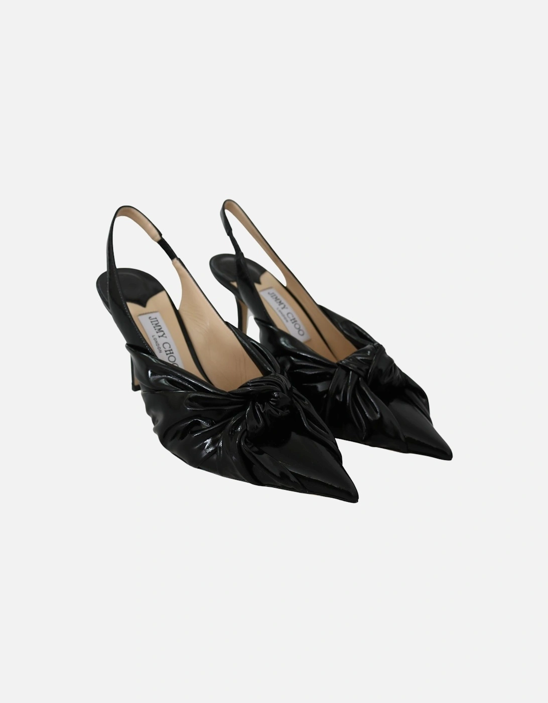 Romy 85 Patent Leather Slingback Pumps Women - Black