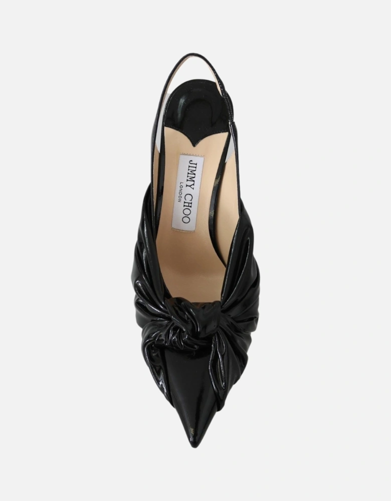 Romy 85 Patent Leather Slingback Pumps Women - Black