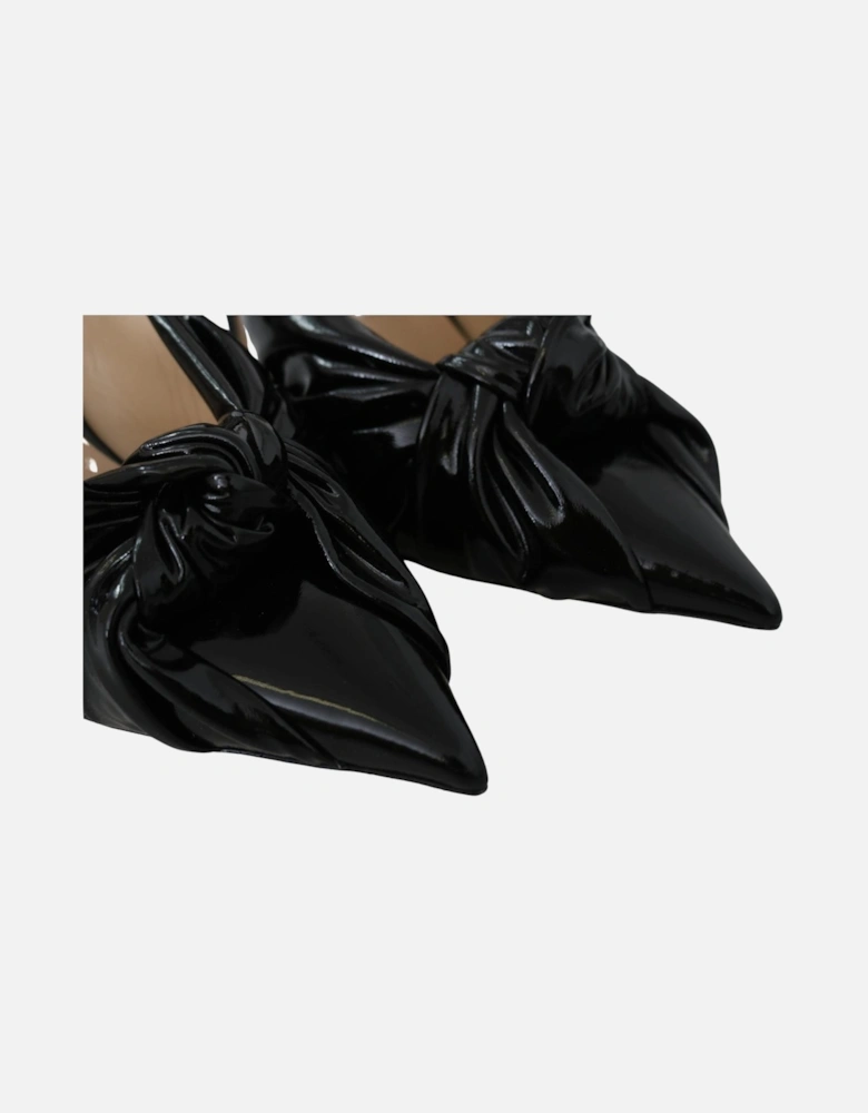 Romy 85 Patent Leather Slingback Pumps Women - Black