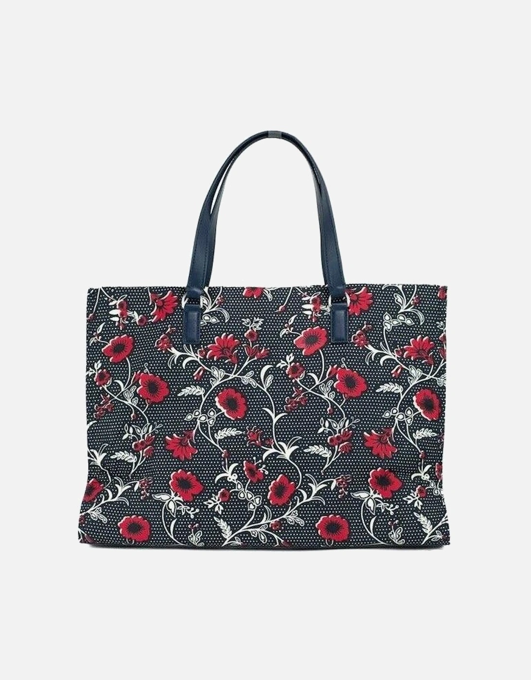 Perry Tote Floral Navy Women - Navy Red Tote Bags