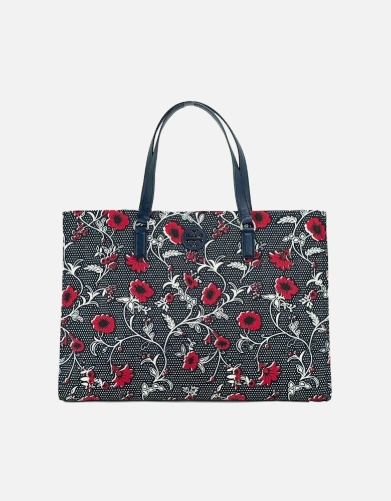 Perry Tote Floral Navy Women - Navy Red Tote Bags