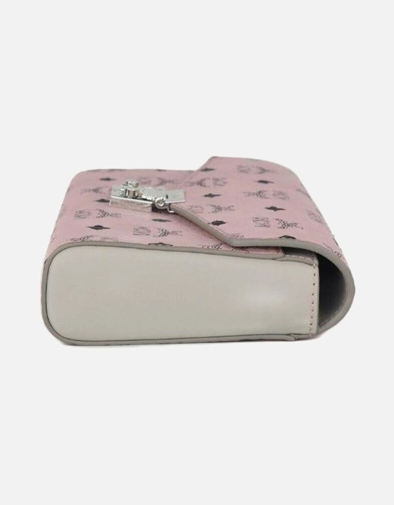 Patricia Wallet on Chain Small Flap Wallet Women - Soft Pink Crossbody