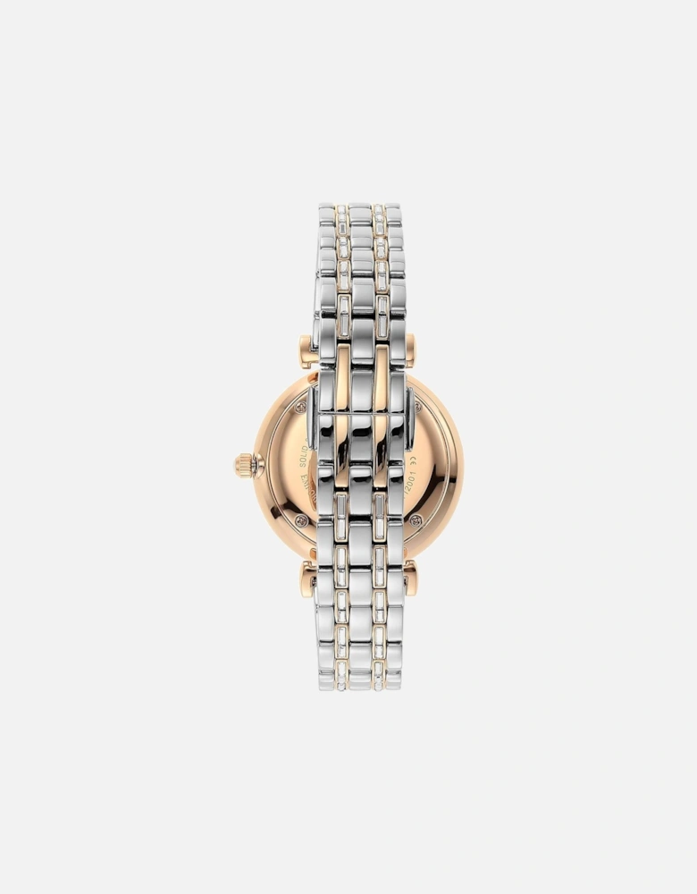 Crystals Twotone Bracelet Watch AR11351 Women - Silver Watches