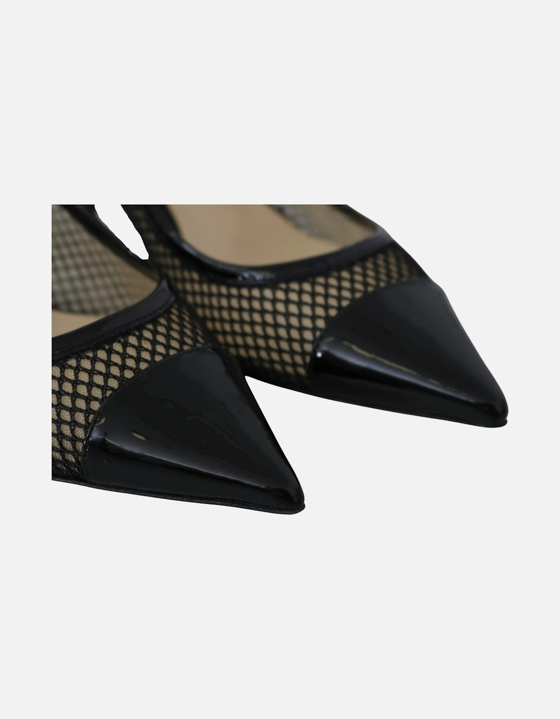 Romy 60 Mesh Pumps Black Stilettos Women