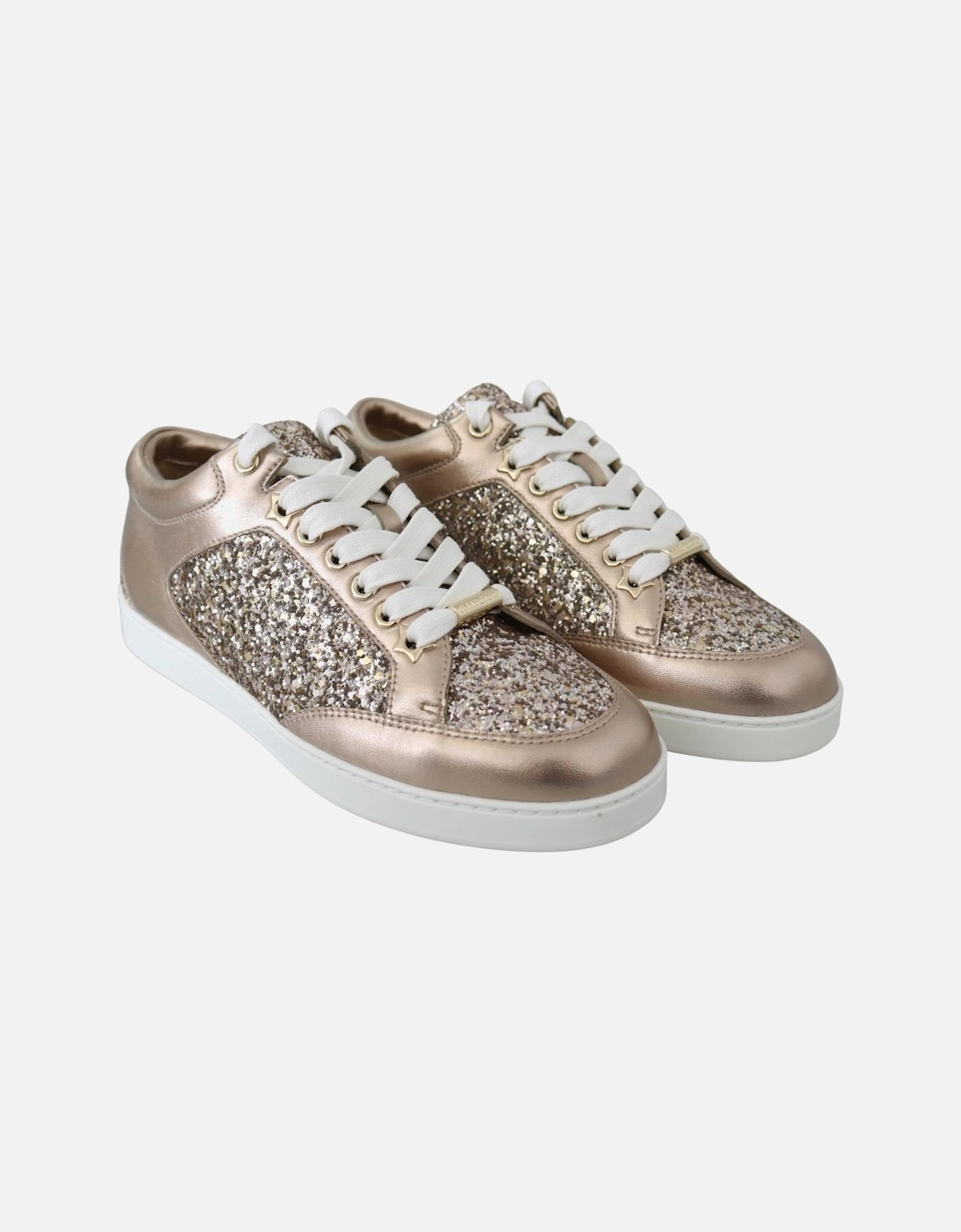 Raine Sneaker Rose Gold Glitter Women - Gold And Pink