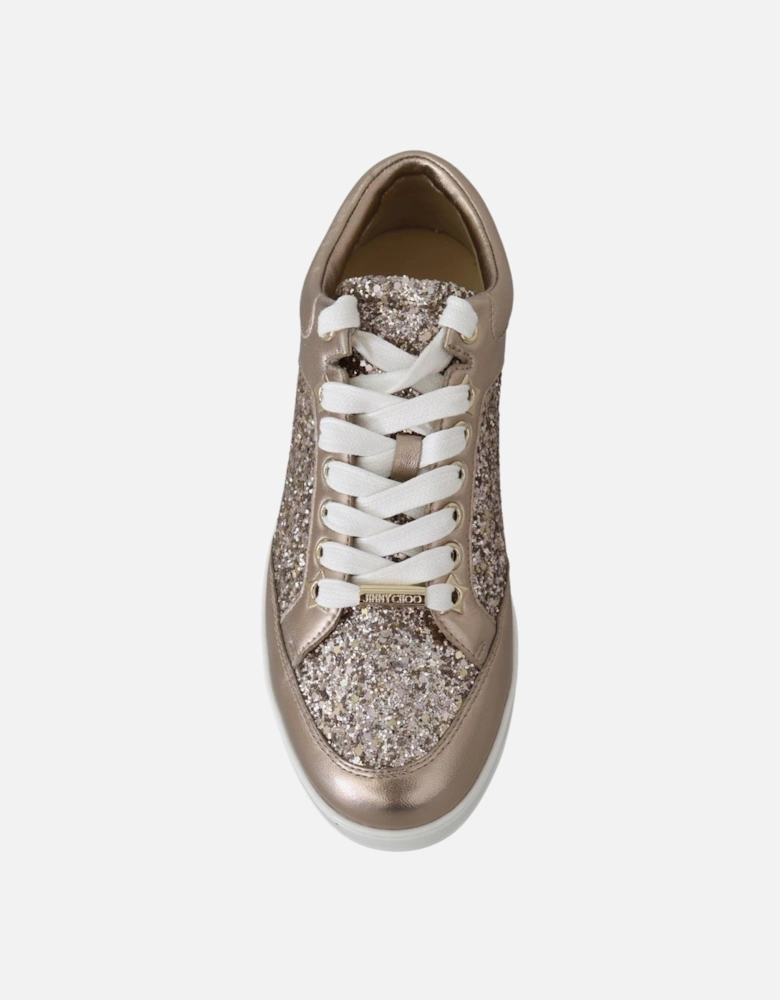 Raine Sneaker Rose Gold Glitter Women - Gold And Pink