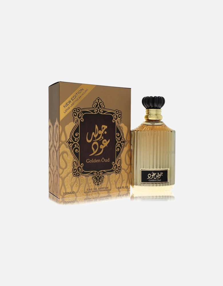 Asdaaf Golden Oud by Eau De Parfum Spray (Unisex) 3.4 oz for Men