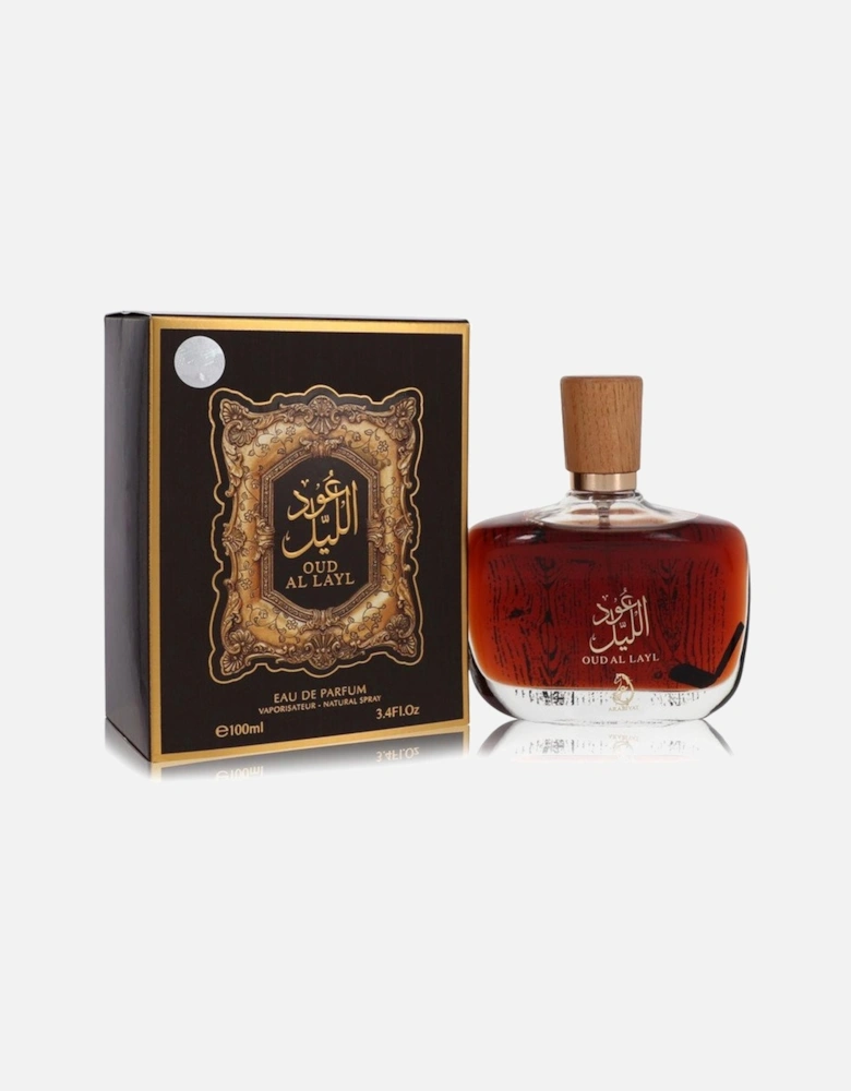 Arabiyat Oud Al Layl by Eau De Parfum Spray (Unisex) 3.4 oz for Men -