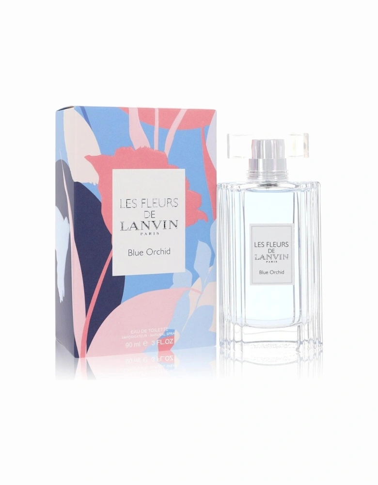 Les Fleurs De Blue Orchid by Eau De Toilette Spray 3 oz for Women