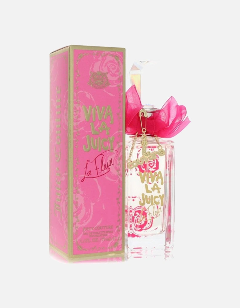 Viva La Juicy La Fleur by Eau De Toilette Spray 2.5 oz for Women -