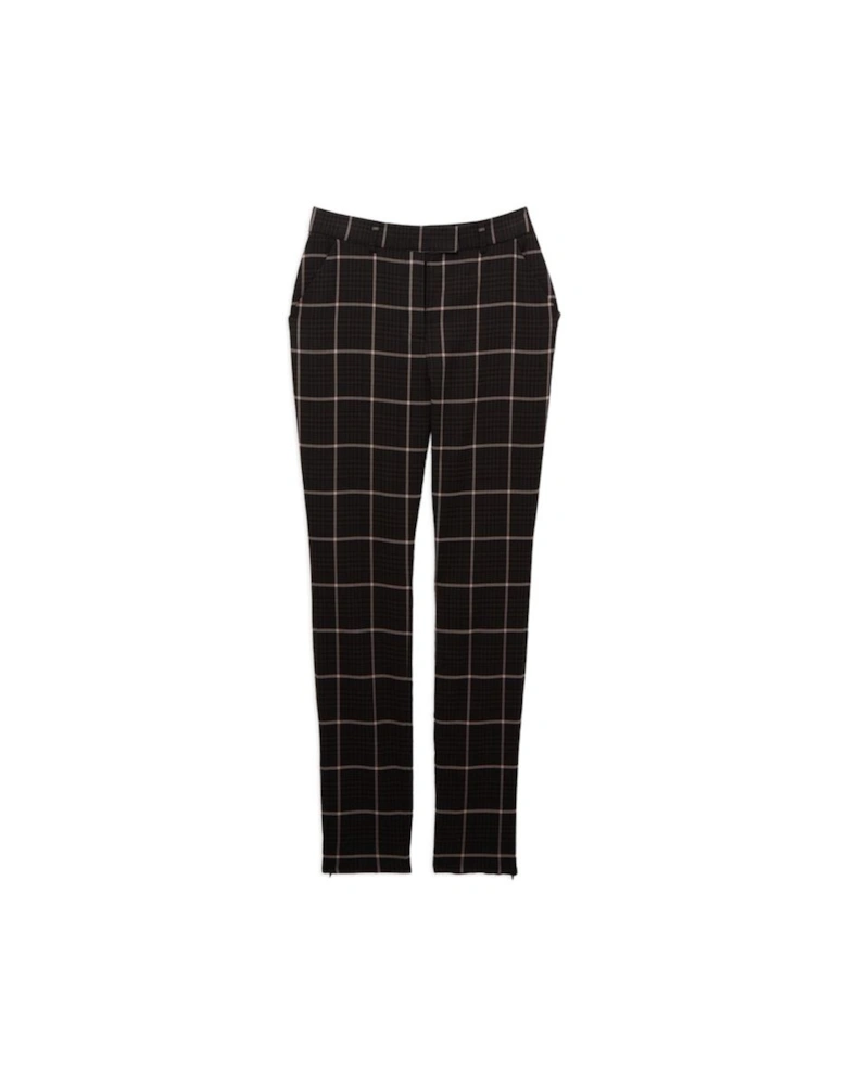 Tall Check Straight Leg Tailored Trouser