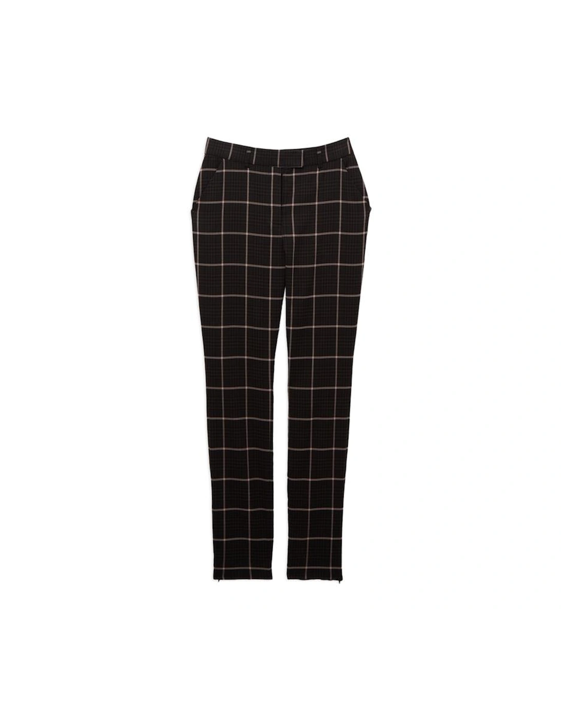 Tall Check Straight Leg Tailored Trouser