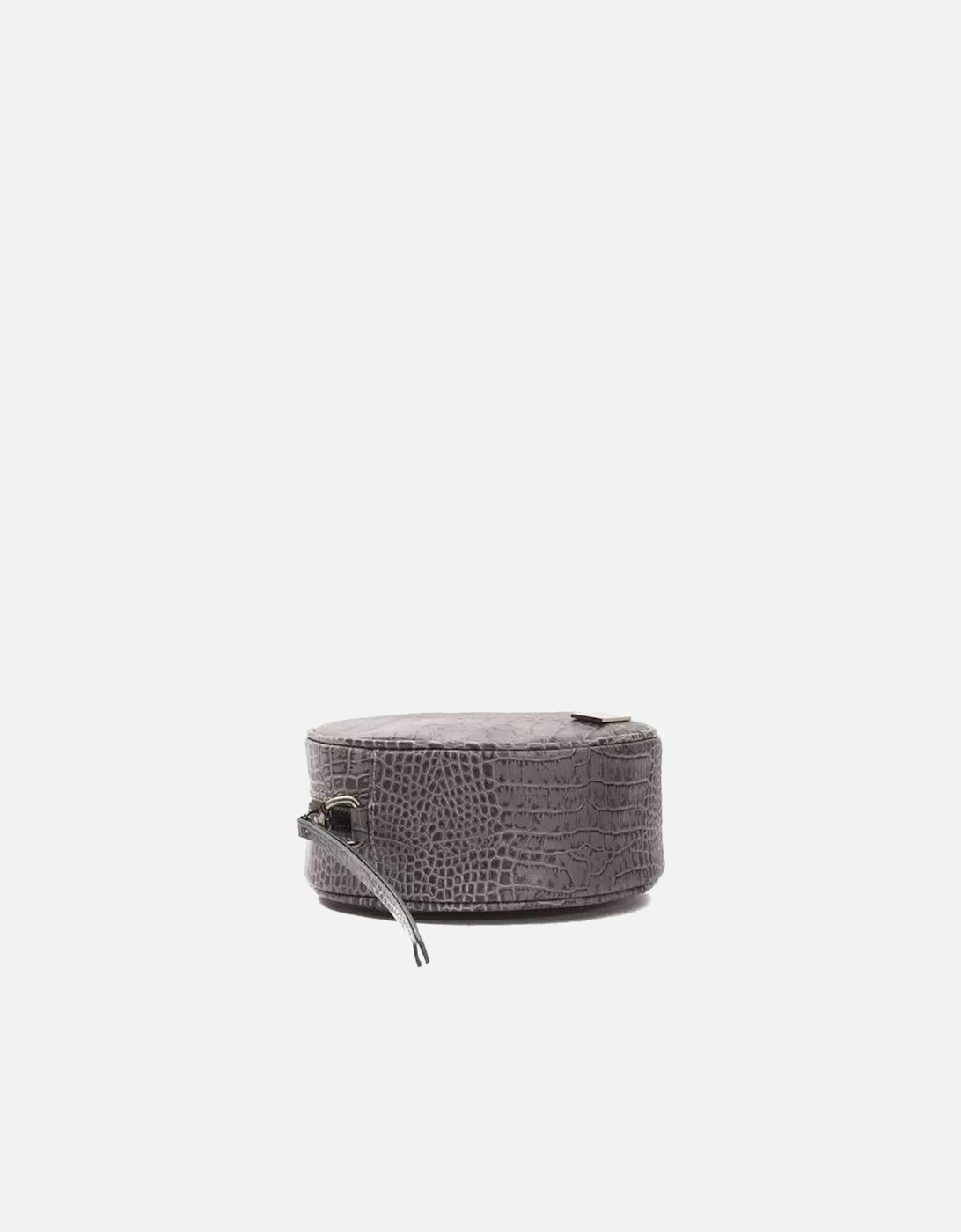 Chic Gray Croc-Embossed Crossbody Women Crossbody Bags