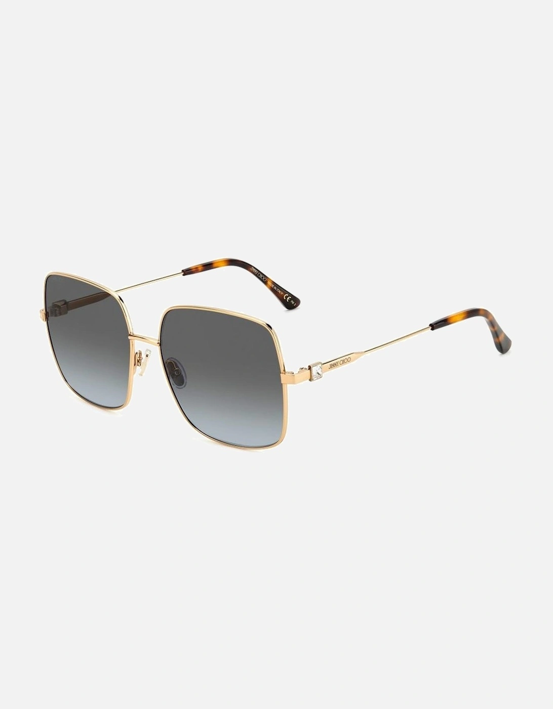 Metal Sunglasses with Grey Lenses Women - Yellow, 2 of 1