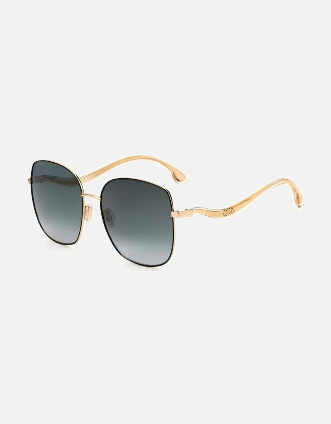 Metal Sunglasses with Grey Lenses Women - Gold, 2 of 1