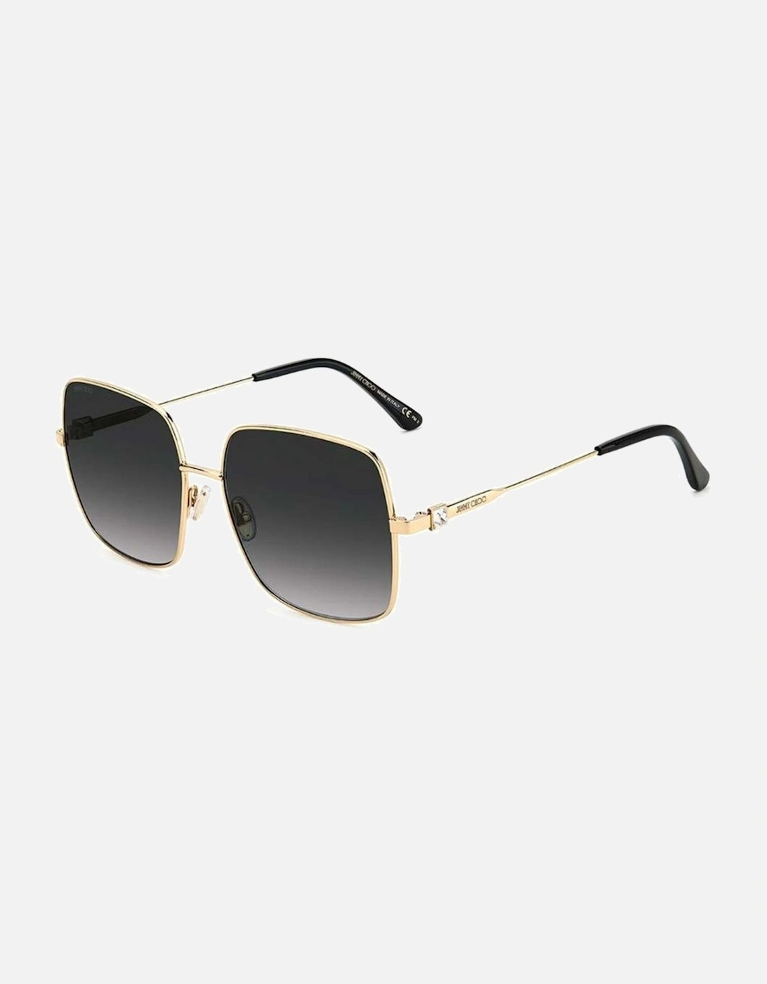 Metal Sunglasses with Grey Lenses Women - Gold, 2 of 1
