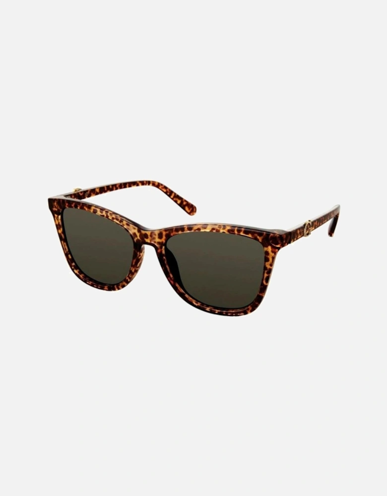 Resin Frame Sunglasses Women - Brown