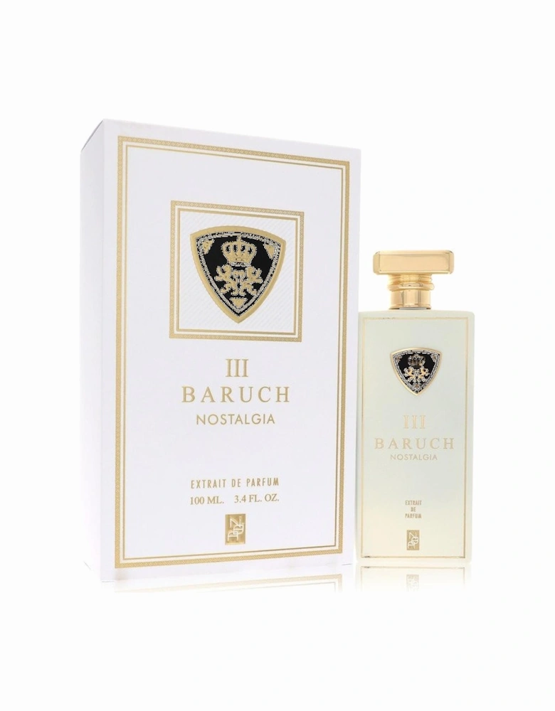 III Baruch Nostalgia by Extrait De Parfum Spray (Unisex) 3.4 oz for
