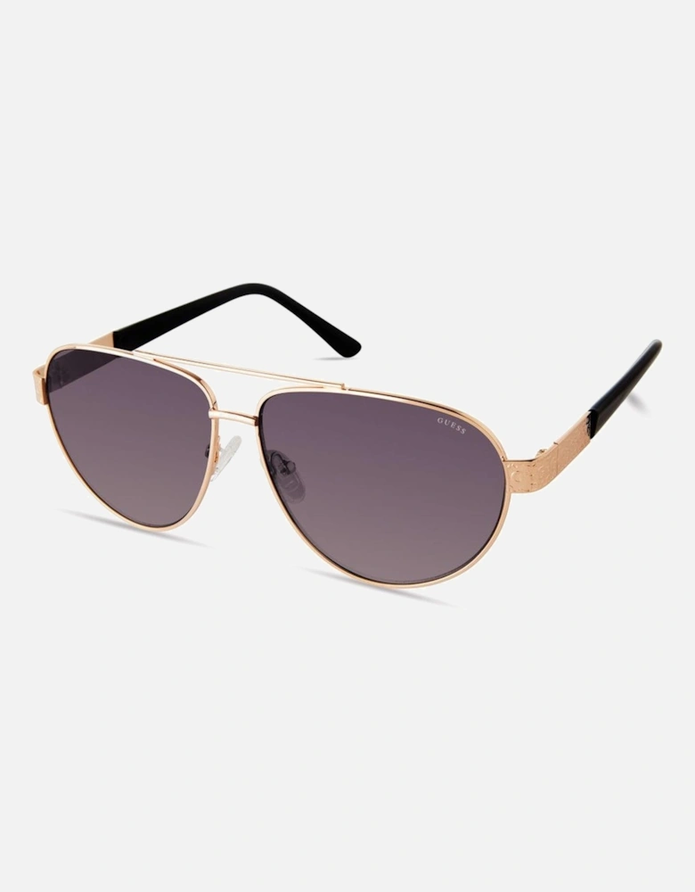 Metal Sunglasses with Degraded Category 3 Lens Unisex - Gray
