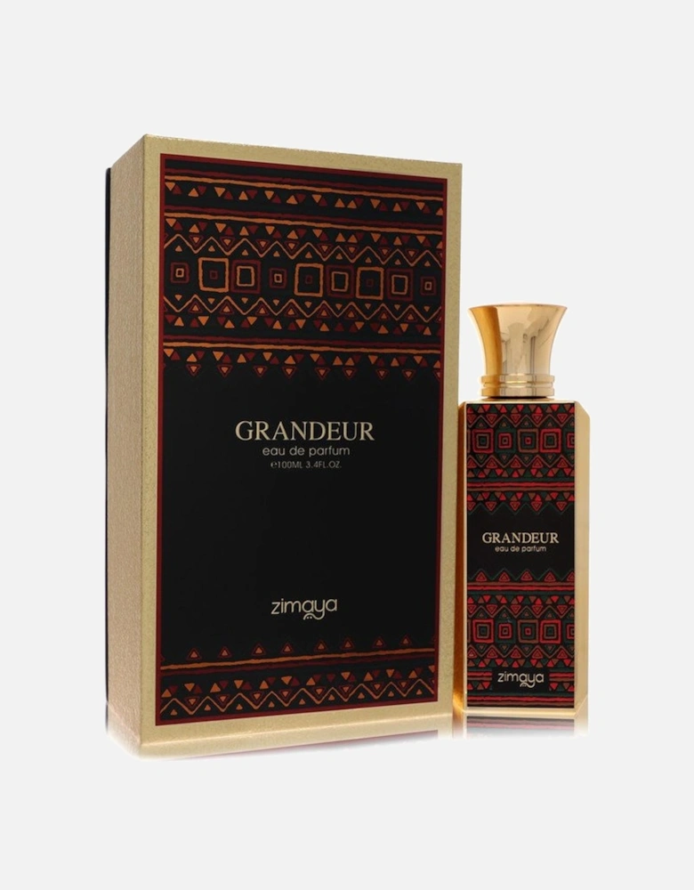 Zimaya Grandeur by Eau De Parfum Spray (Unisex) 3.4 oz for Men