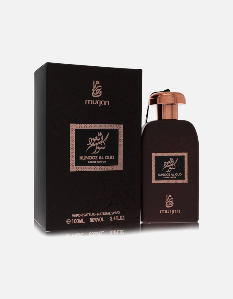 Dumont Murjan Kunooz Al Oud by Eau De Parfum Spray (Unisex) 3.4 oz for