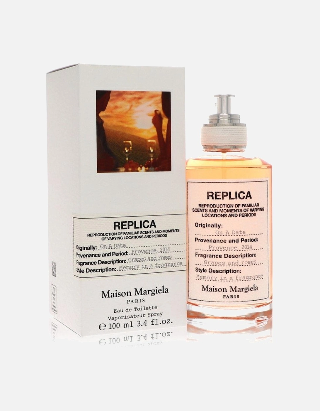 Replica On A Date by Eau De Toilette Spray (Unisex) 3.4 oz for Men -, 2 of 1