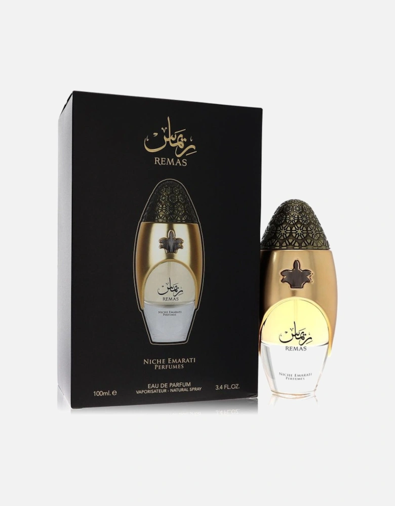 Niche Emarati Remas by Eau De Parfum Spray (Unisex) 3.4 oz for Men -