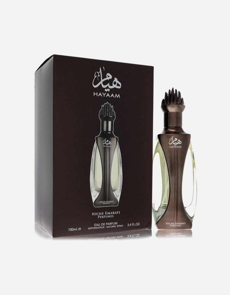 Niche Emarati Hayaam by Eau De Parfum Spray (Unisex) 3.4 oz for Men