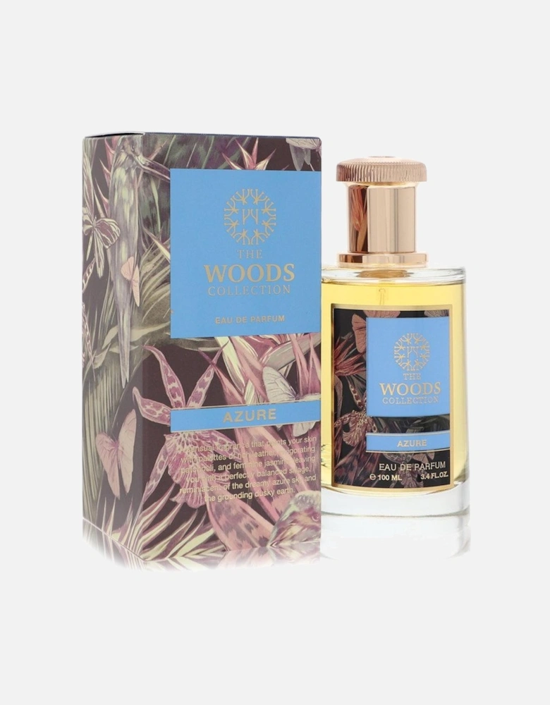 Azure by Eau De Parfum Spray (Unisex) 3.4 oz for Men - Azure Blue